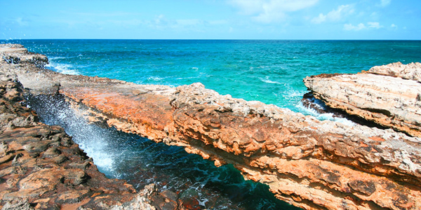 Devils Bridge in Antigua