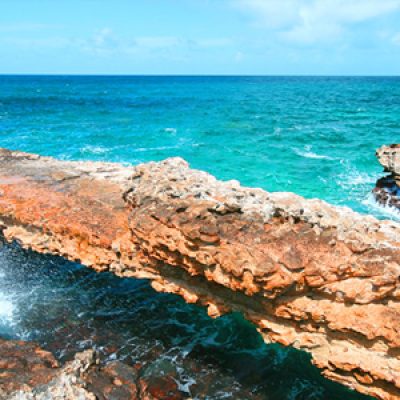 Devils Bridge in Antigua
