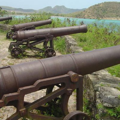 Fort James Antigua Canon